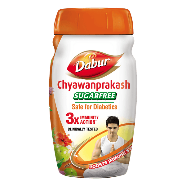 Dabur Chyawanprakash Sugar-Free 500g (Pack of 2) â€“ Ayurvedic Wellness for Diabetics