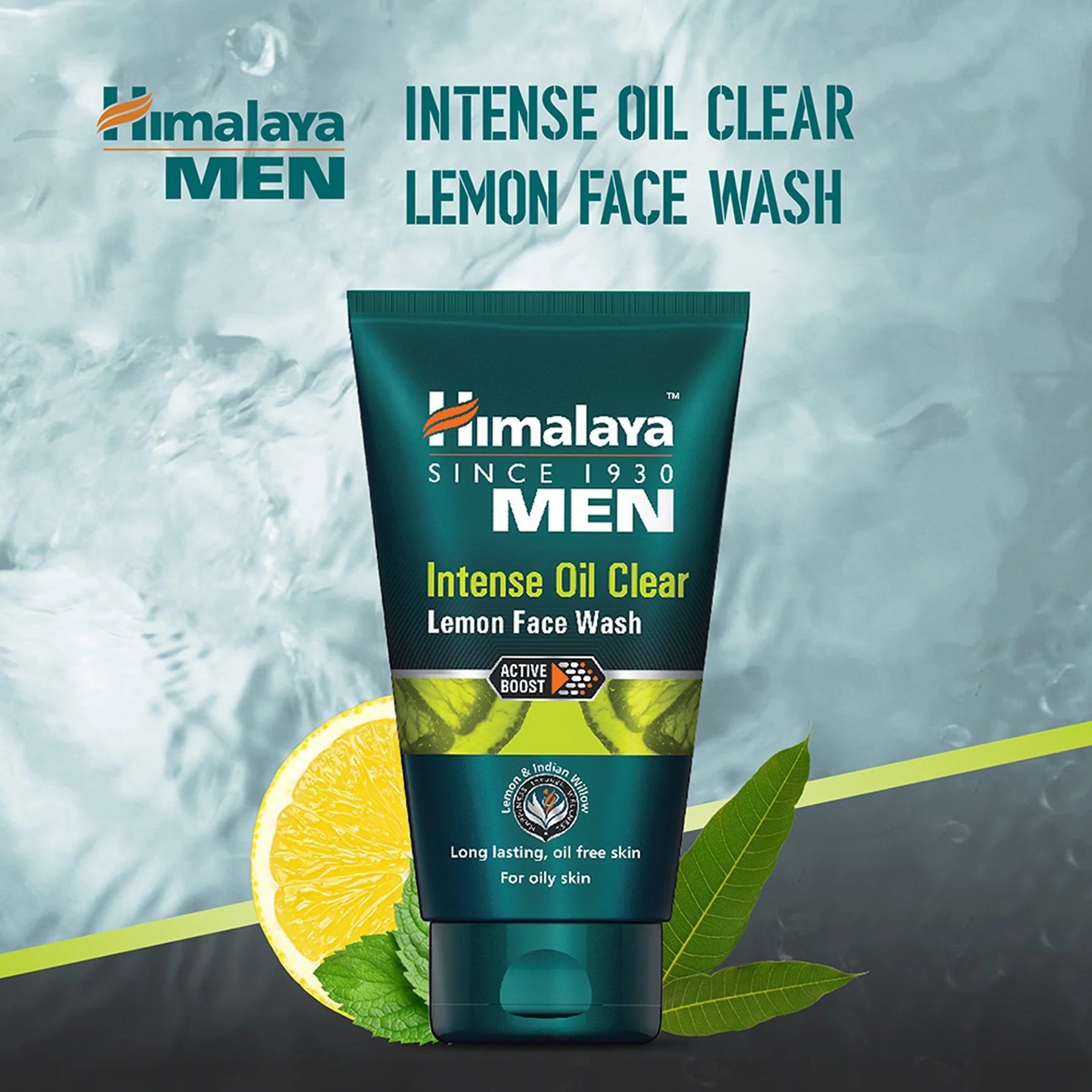 Himalaya Men Intense Oil Clear Lemon Face Wash 100ml