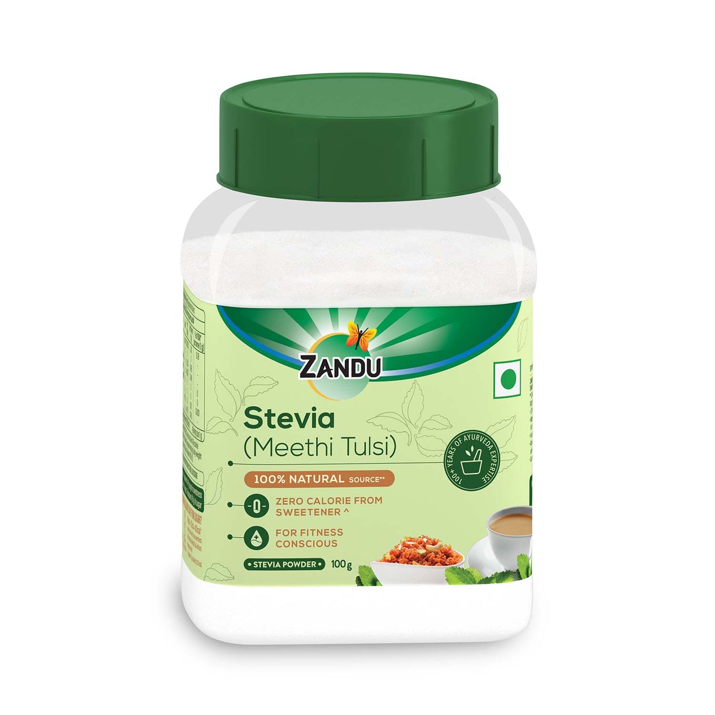 Zandu Stevia Powder (Meethi Tulsi) 100g