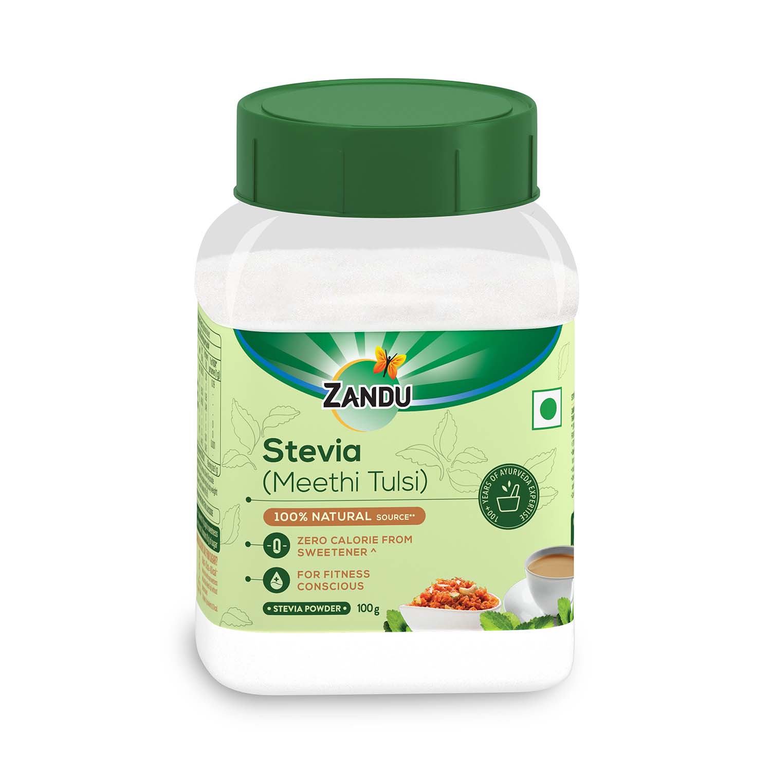 Zandu Stevia Powder (Meethi Tulsi) 100g