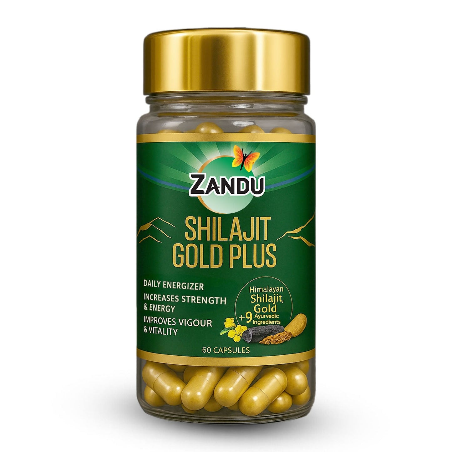 Zandu Shilajit Gold Plus Capsules