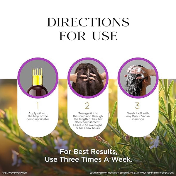 Dabur Vatika Naturals Rosemary Hair Growth Oil
                    
                      - 100ml