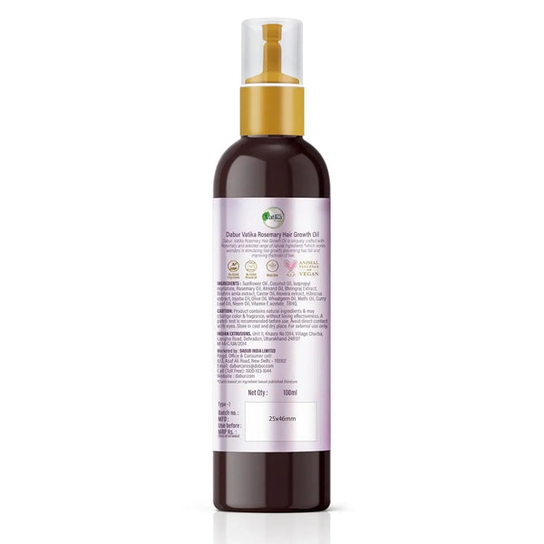 Dabur Vatika Naturals Rosemary Hair Growth Oil