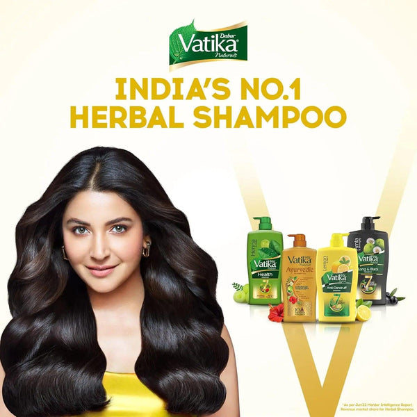 Dabur Vatika Naturals Anti Dandruff Shampoo
                    
                      - 1L