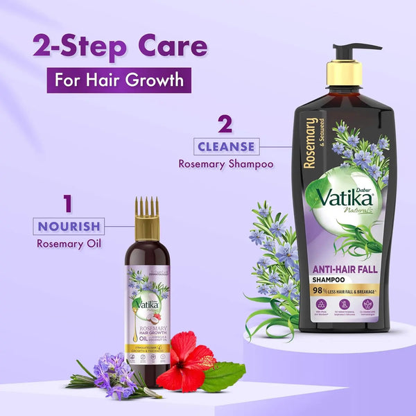 Dabur Vatika Naturals Anti Hair Fall Shampoo
                    
                      - 640ml