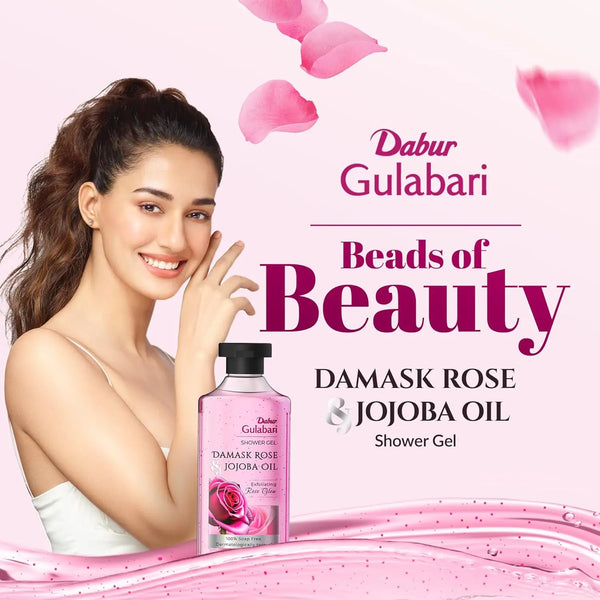 Dabur Gulabari Shower Gel Damask Rose & Jojoba Oil