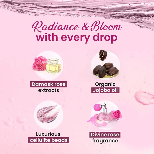 Dabur Gulabari Shower Gel Damask Rose & Jojoba Oil 250ml