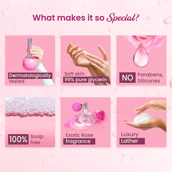 Dabur Gulabari Shower Gel Damask Rose & Jojoba Oil