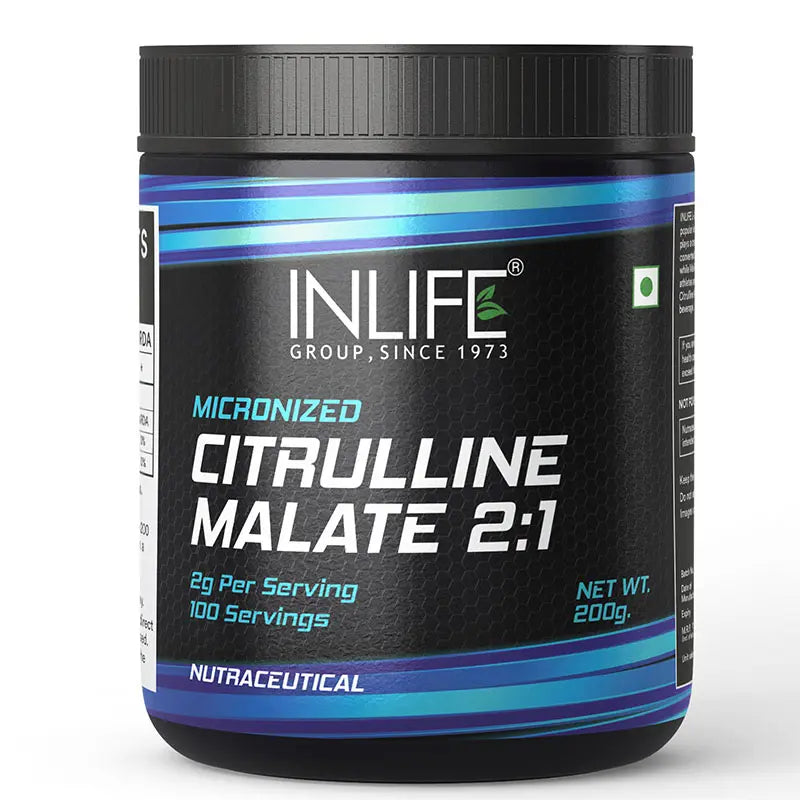Inlife Citrulline Malate Powder 2:1 Supplement | 200g