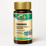 Zandu Punarnava Pure Extract 60 Capsules