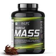 Inlife Muscle Mass Gainer Protein Powder Supplement 3Kg