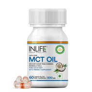 Inlife MCT Oil Supplement | 500mg | 60 Veg. Capsules