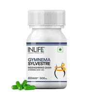 Inlife Gymnema Sylvestre Extract Supplement | 500mg | 60 Veg. Capsules