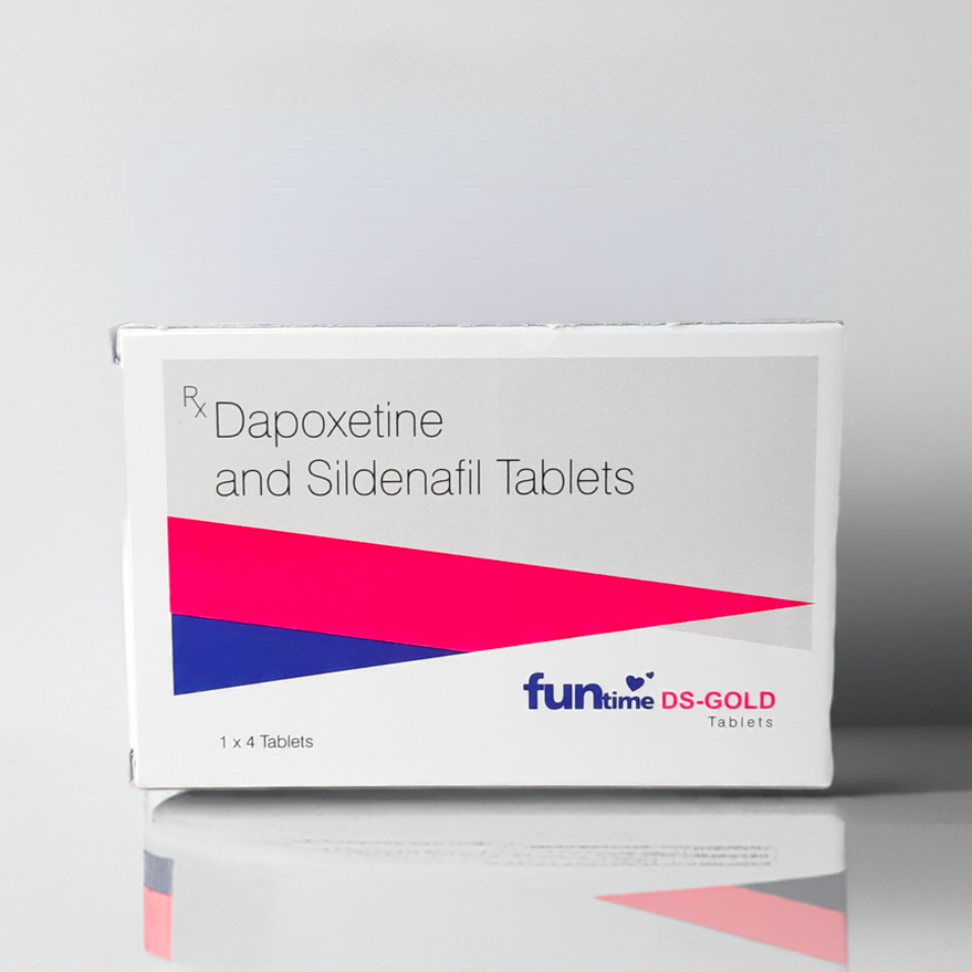 Funtime DS Gold 4 Tablets for Men – Natural Vitality Support