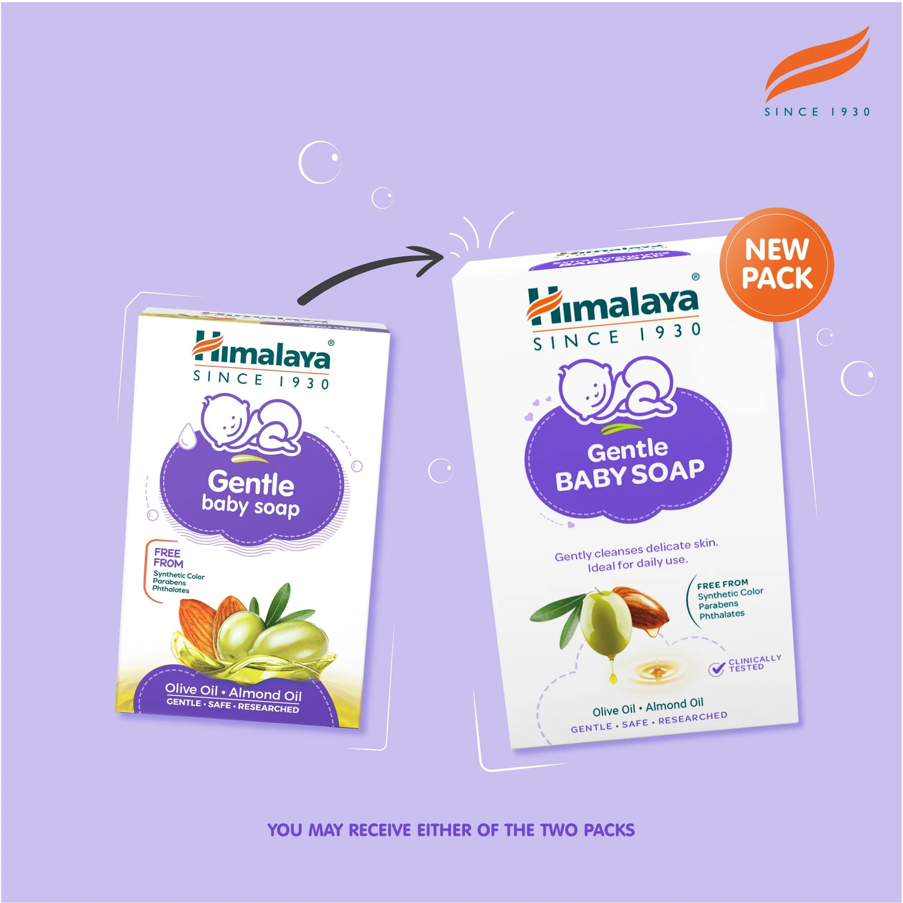 Himalaya Gentle Baby Soap 75g (Pack Of 2)