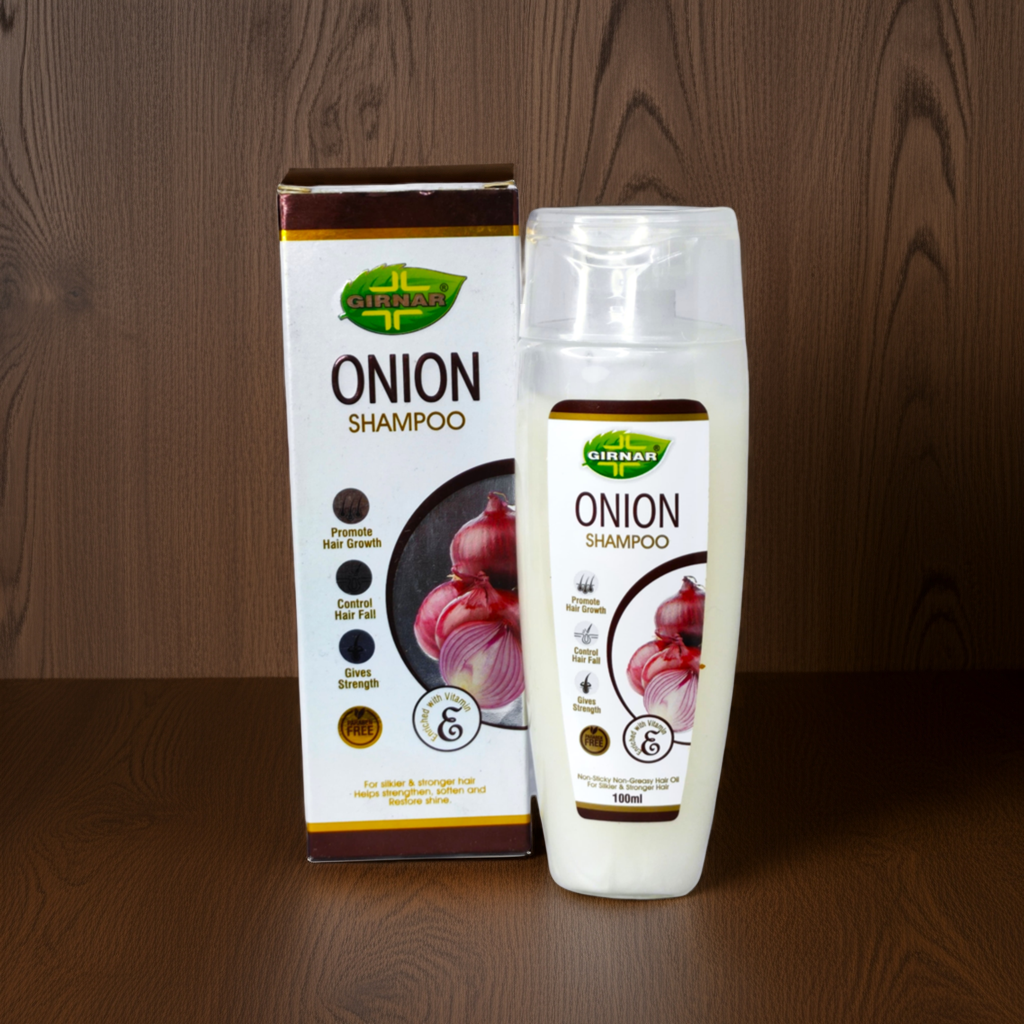 Girnar Onion Shampoo 100ml (Pack Of 2)
