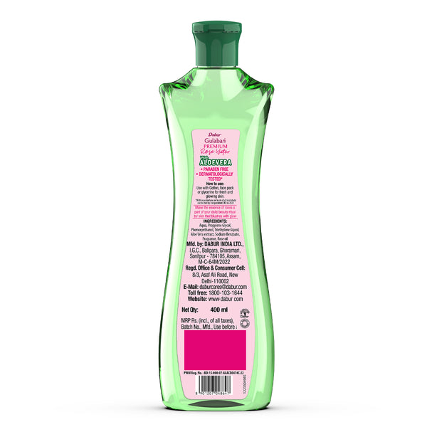 Dabur Gulabari Premium Rose Water with Aloe Vera