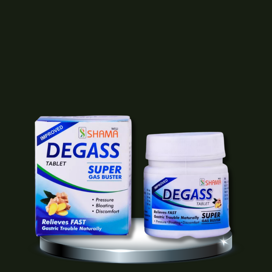 New Shama De Gas Tablet | Unani Carminative | Buy – Zevikahealth