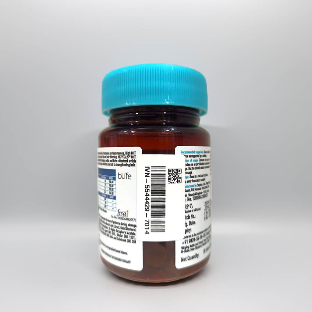 HK Vitals DHT Blocker with Biotin 30 Tablets (Pack Of 2)