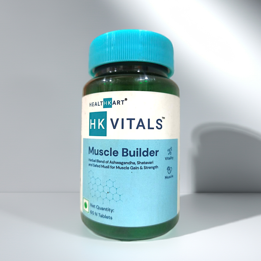 HK Vitals Muscle Builder 60 Capsules (Pack Of 2)