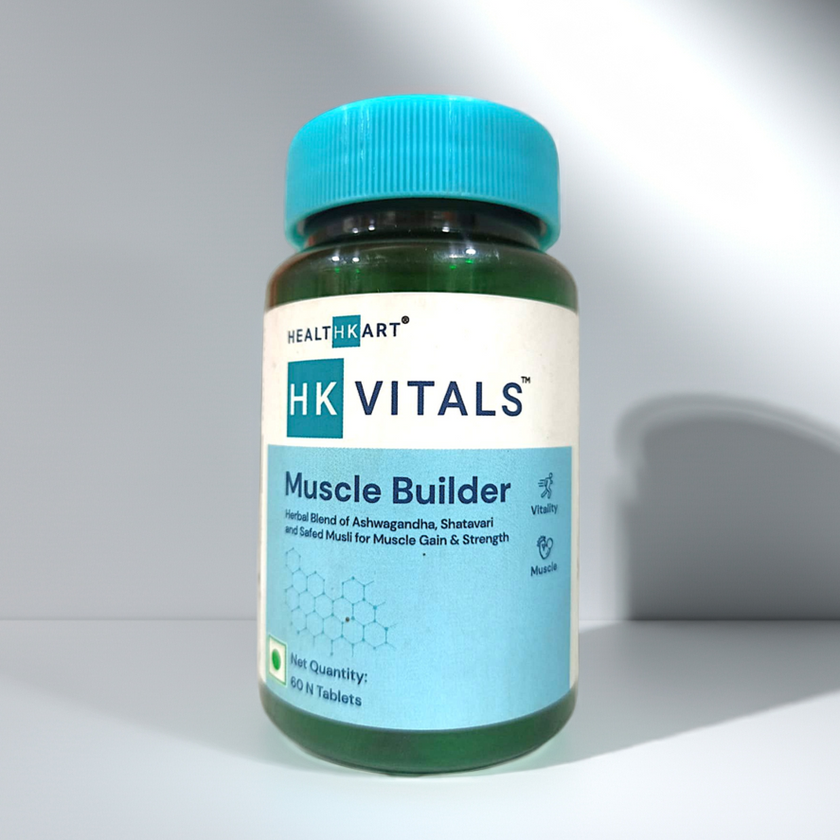 HK Vitals Muscle Builder 60 Capsules (Pack Of 2)
