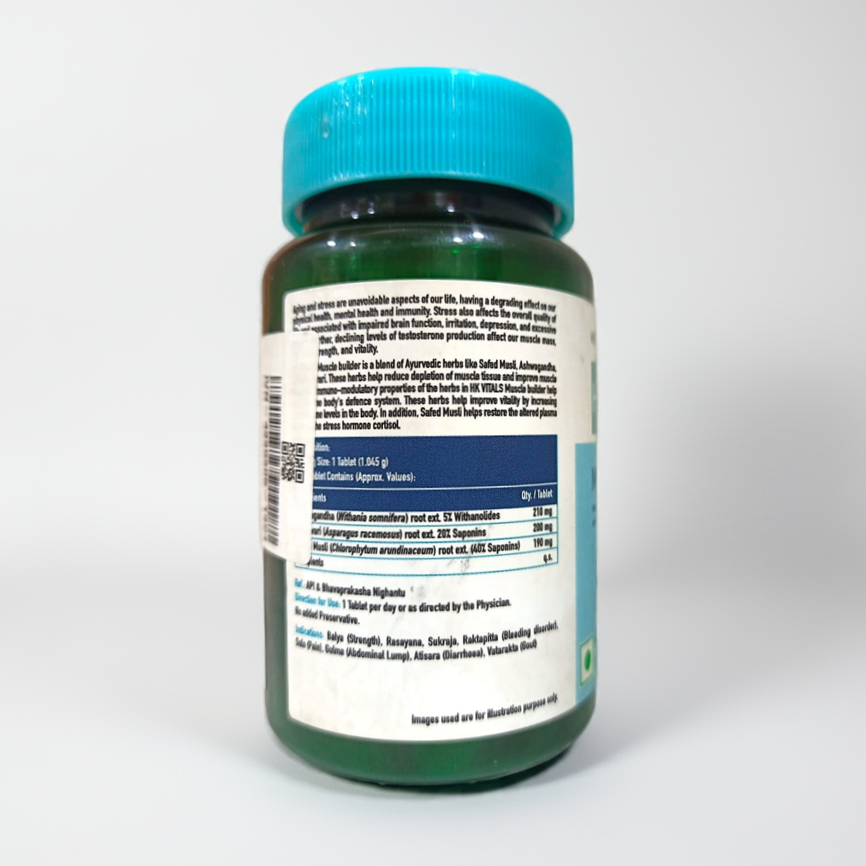 HK Vitals Muscle Builder 60 Capsules (Pack Of 2)