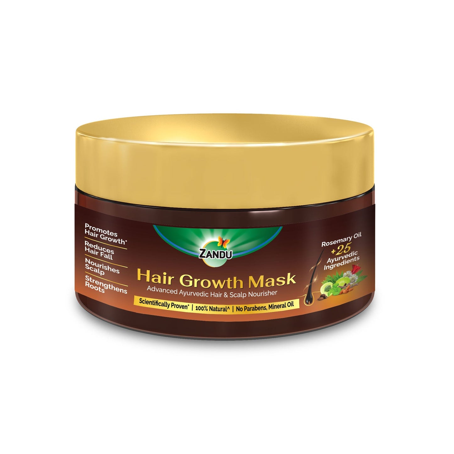 Zandu Hair Growth Serum & Mask Combo