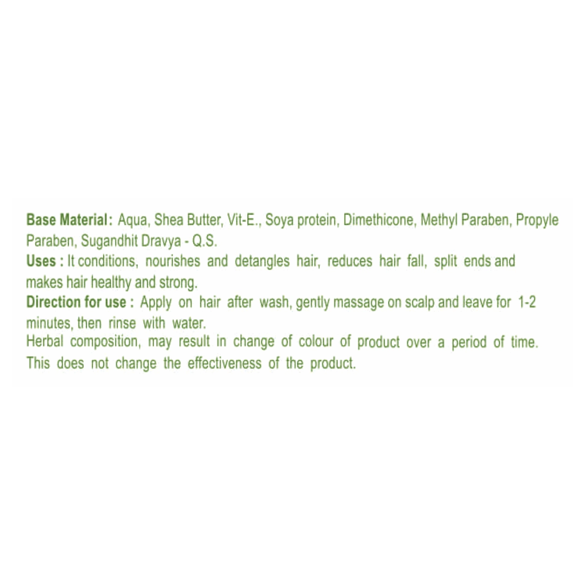 Patanjali Hair Conditioner Almond