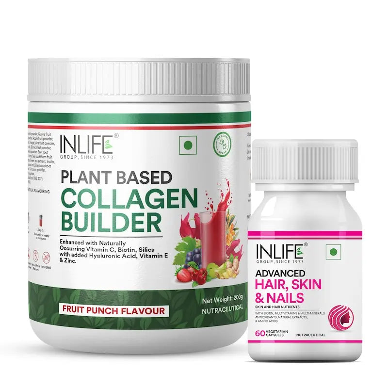 Inlife Beauty Skin & Hair Care Combo Pack