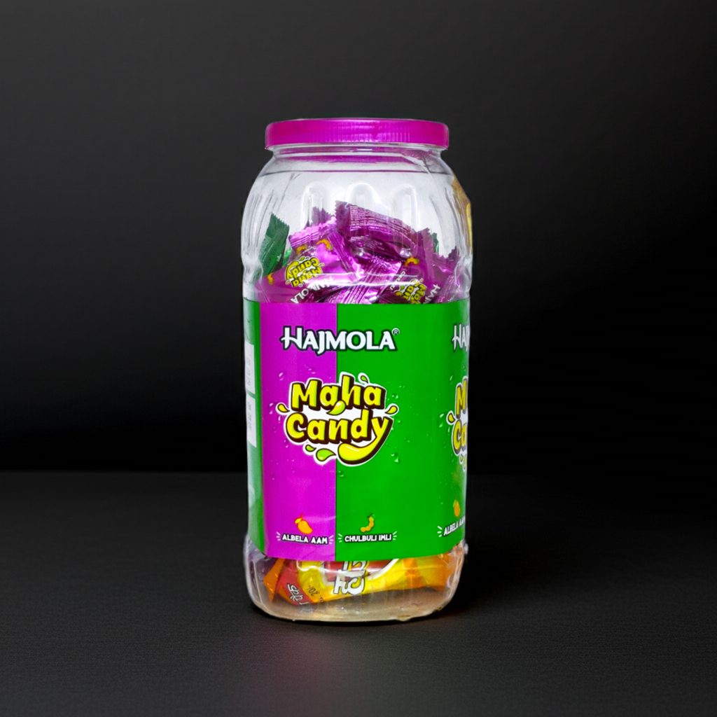 Hajmola Maha Candy 130 Pcs Jar  – Assorted Tangy Flavoured Candies