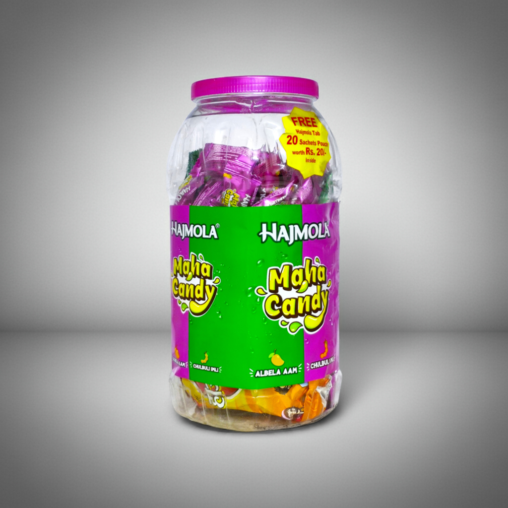 Hajmola Maha Candy 130 Pcs Jar