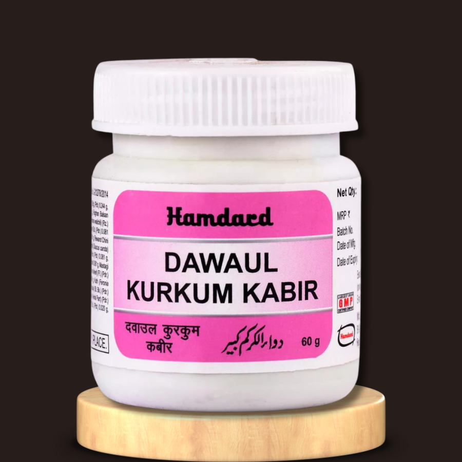 Hamdard Dawaul Kurkum Kabir 60g (Pack Of 2)