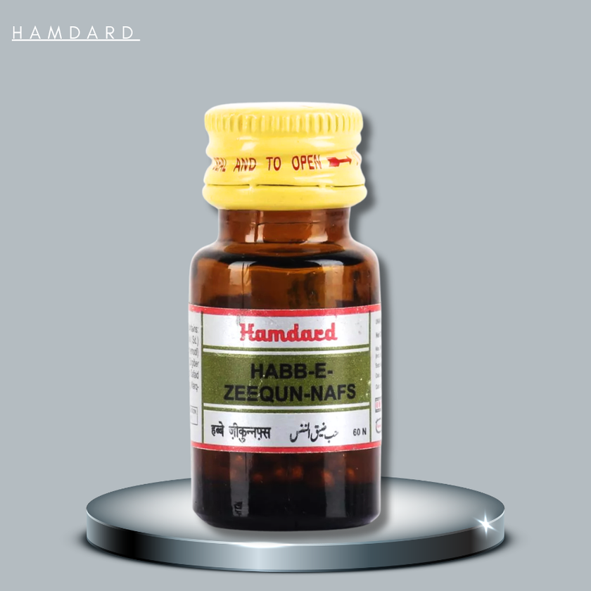 Hamdard Habb E Zeequn Nafs 60 Pills (Pack Of 2)