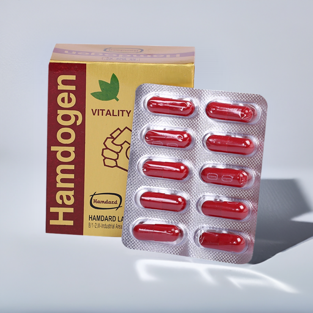 Hamdard Hamdogen 60 Tablets - Herbal Tablets with Traditional Botanical Ingredients