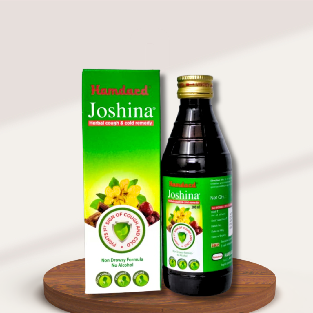 Hamdard Joshina Herbal Cough & Cold Syrup 200ml
