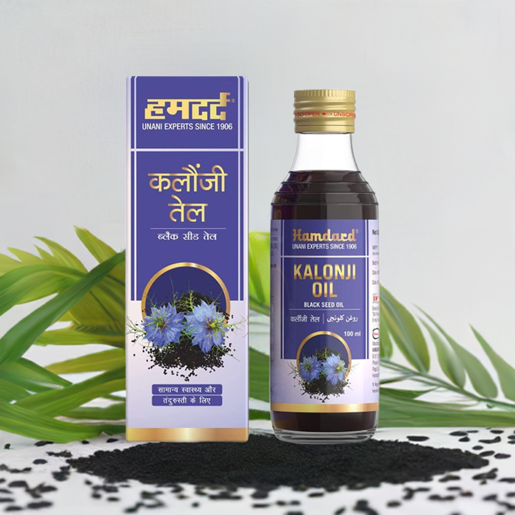 Hamdard Kalonji Oil 100ml – Natural Herbal Black Seed Oil