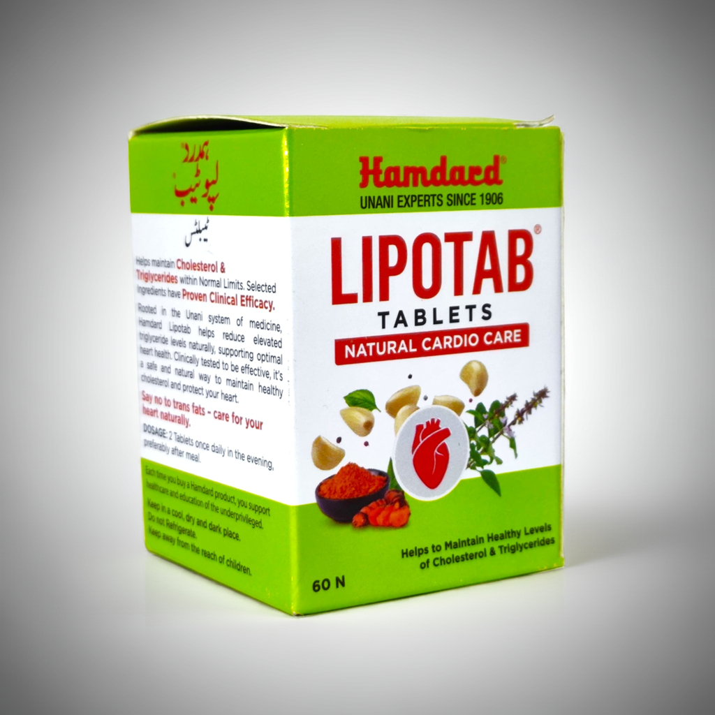 Hamdard Lipotab Tablet 60 Tablets (Pack Of 2)
