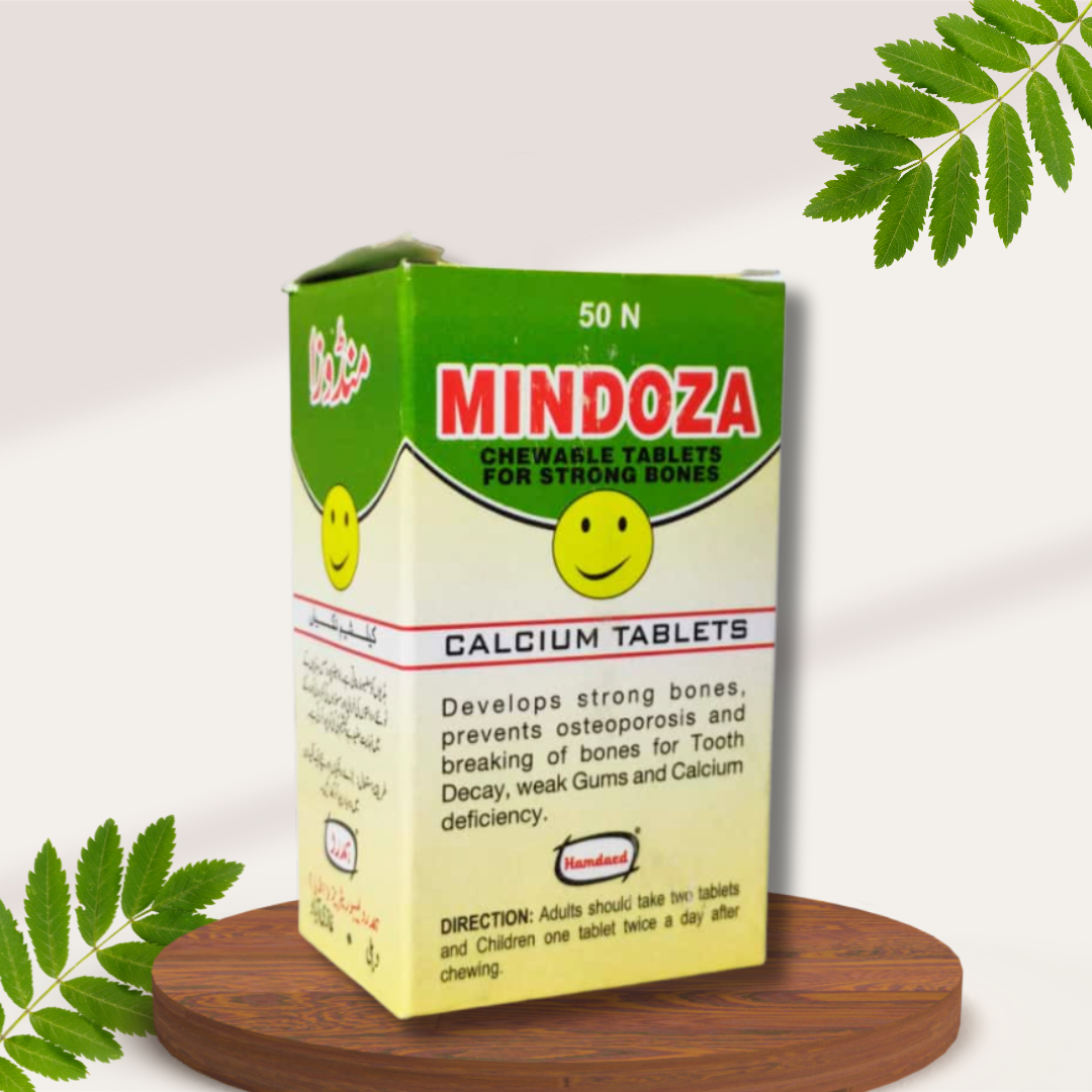 Hamdard Mindoza 50 Tablet (Pack of 2)