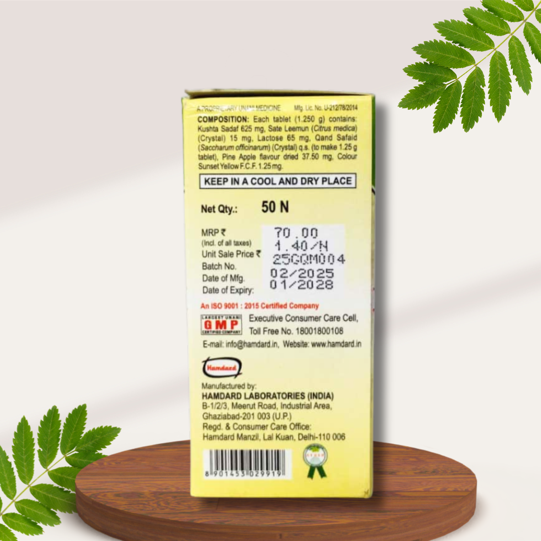 Hamdard Mindoza 50 Tablet (Pack of 2)