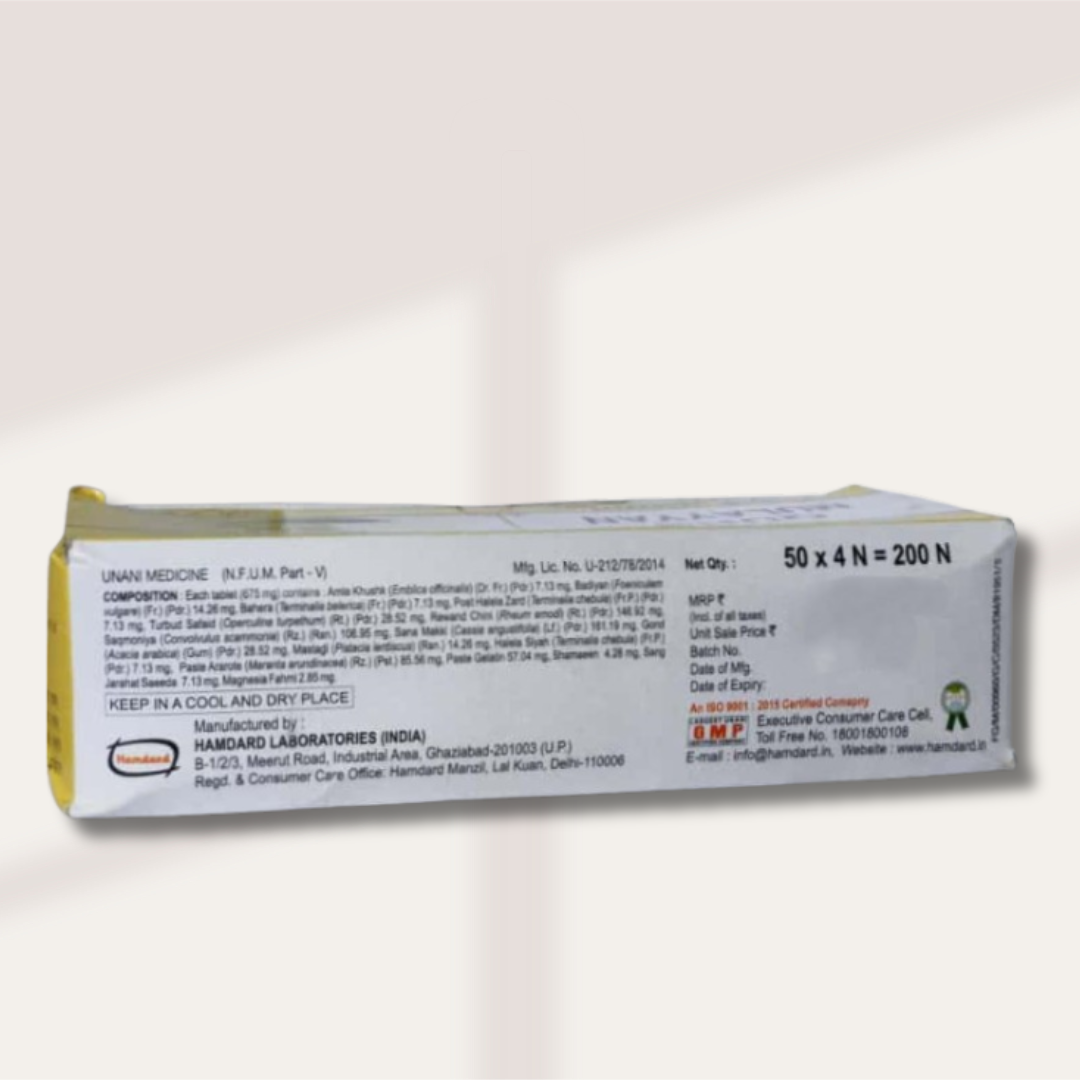 Hamdard Qurs Mulayyan 200 Tablets