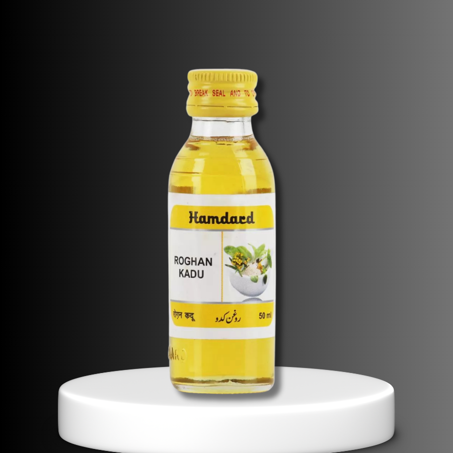 Hamdard Roghan Kadu Herbal Oil | Traditional Unani Head Massage Oil