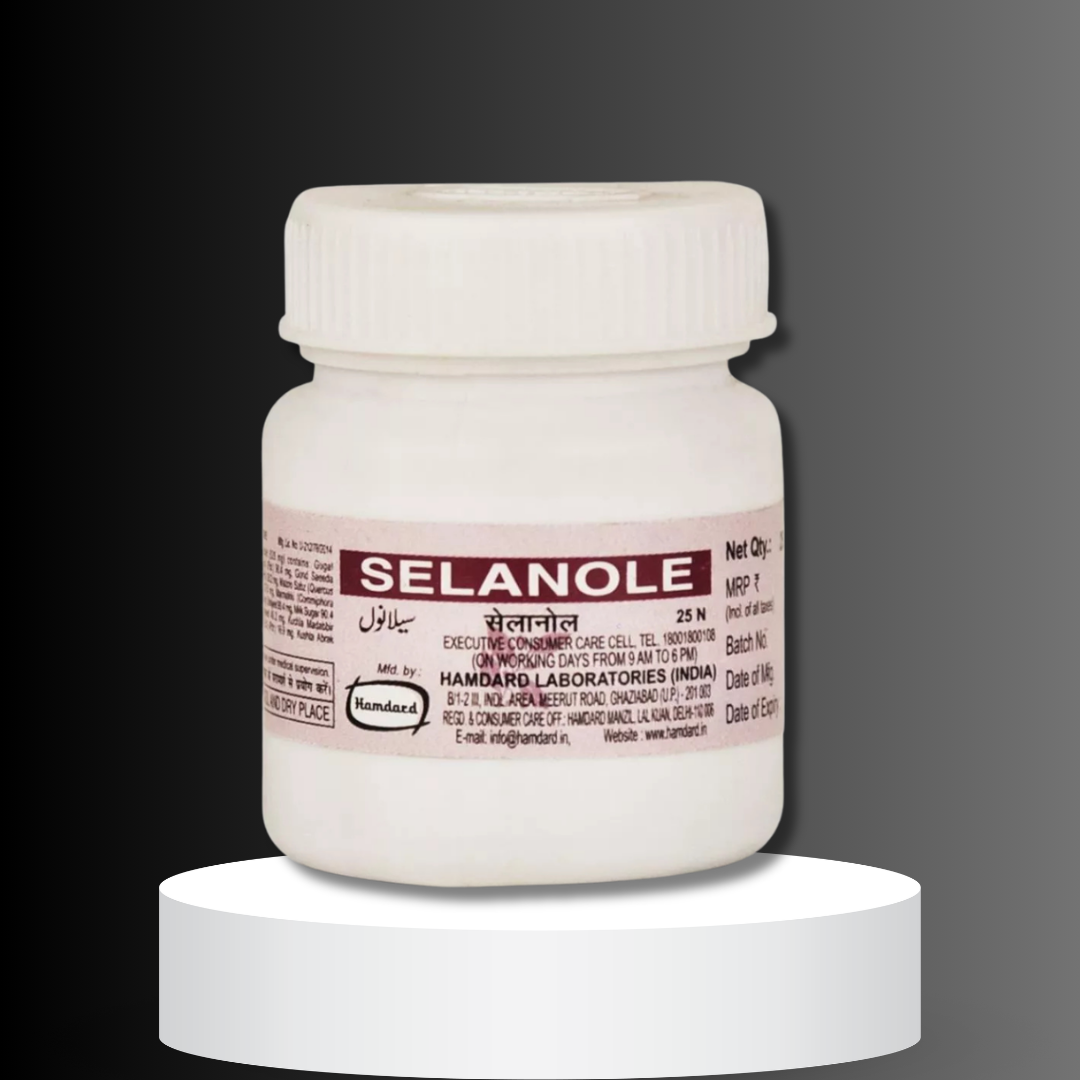 Hamdard Selanole 25 Tablets (Pack Of 2)
