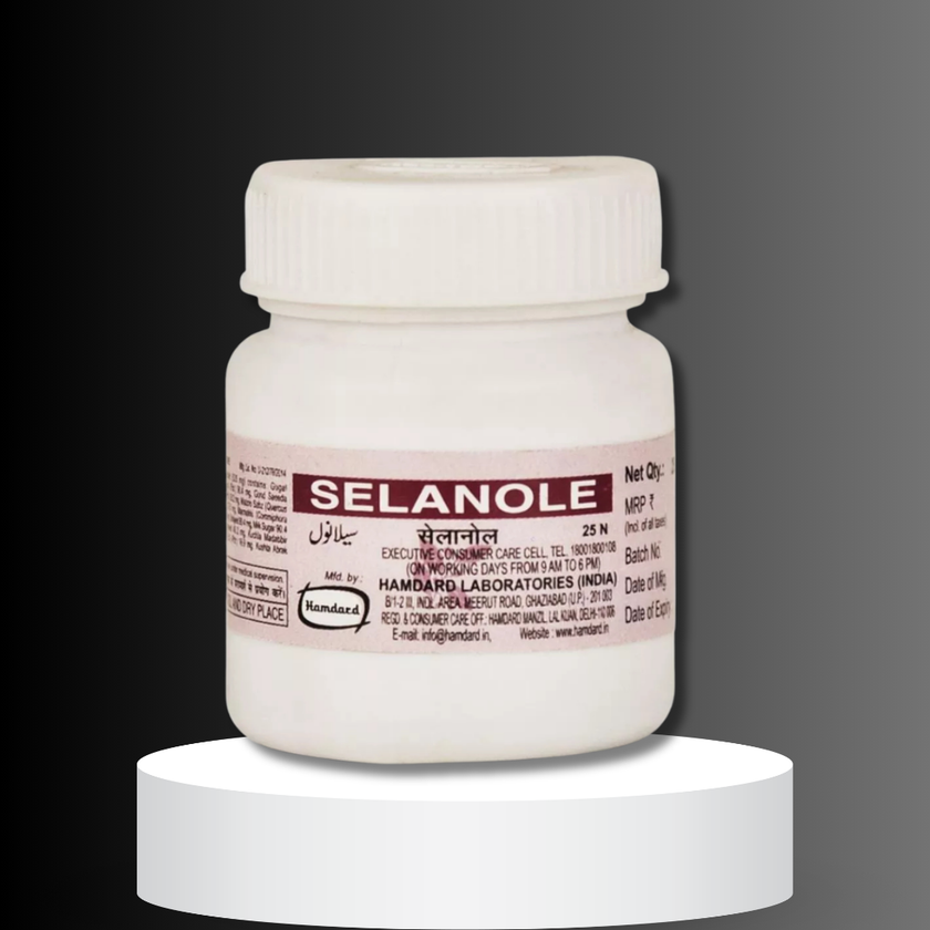 Hamdard Selanole 25 Tablets (Pack Of 2)