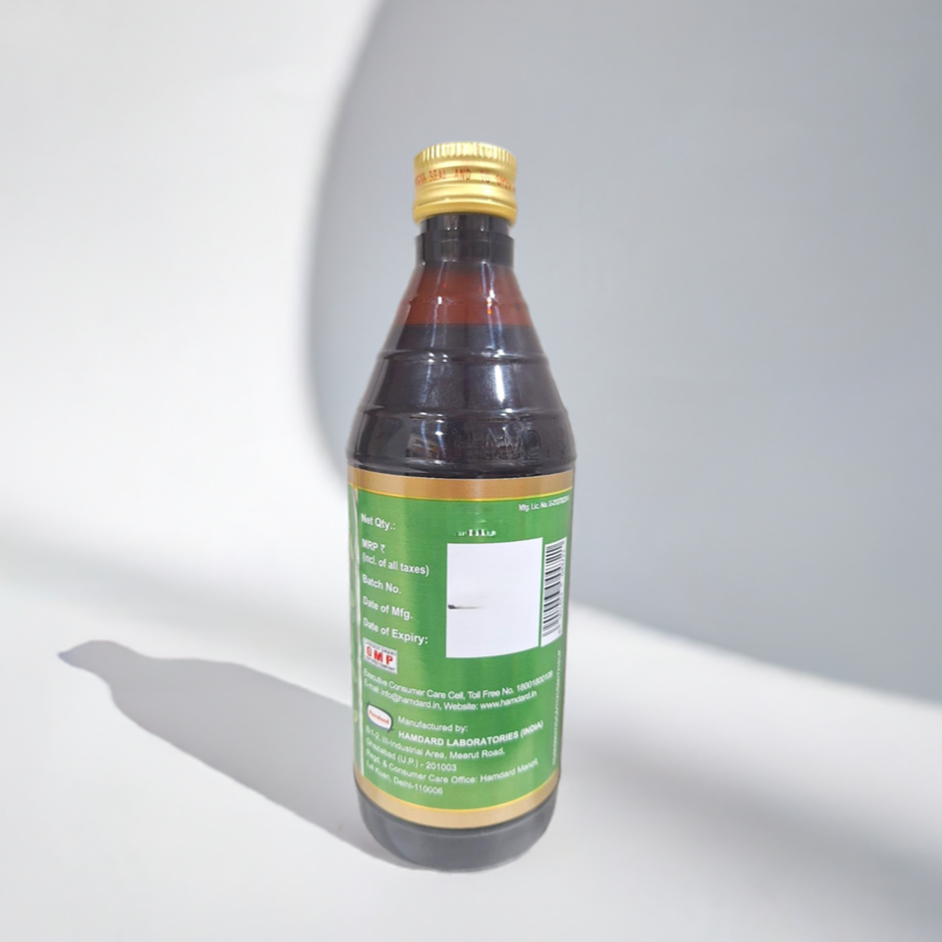 Hamdard Sharbat Unnab – Traditional Herbal Syrup with Jujube and Rose