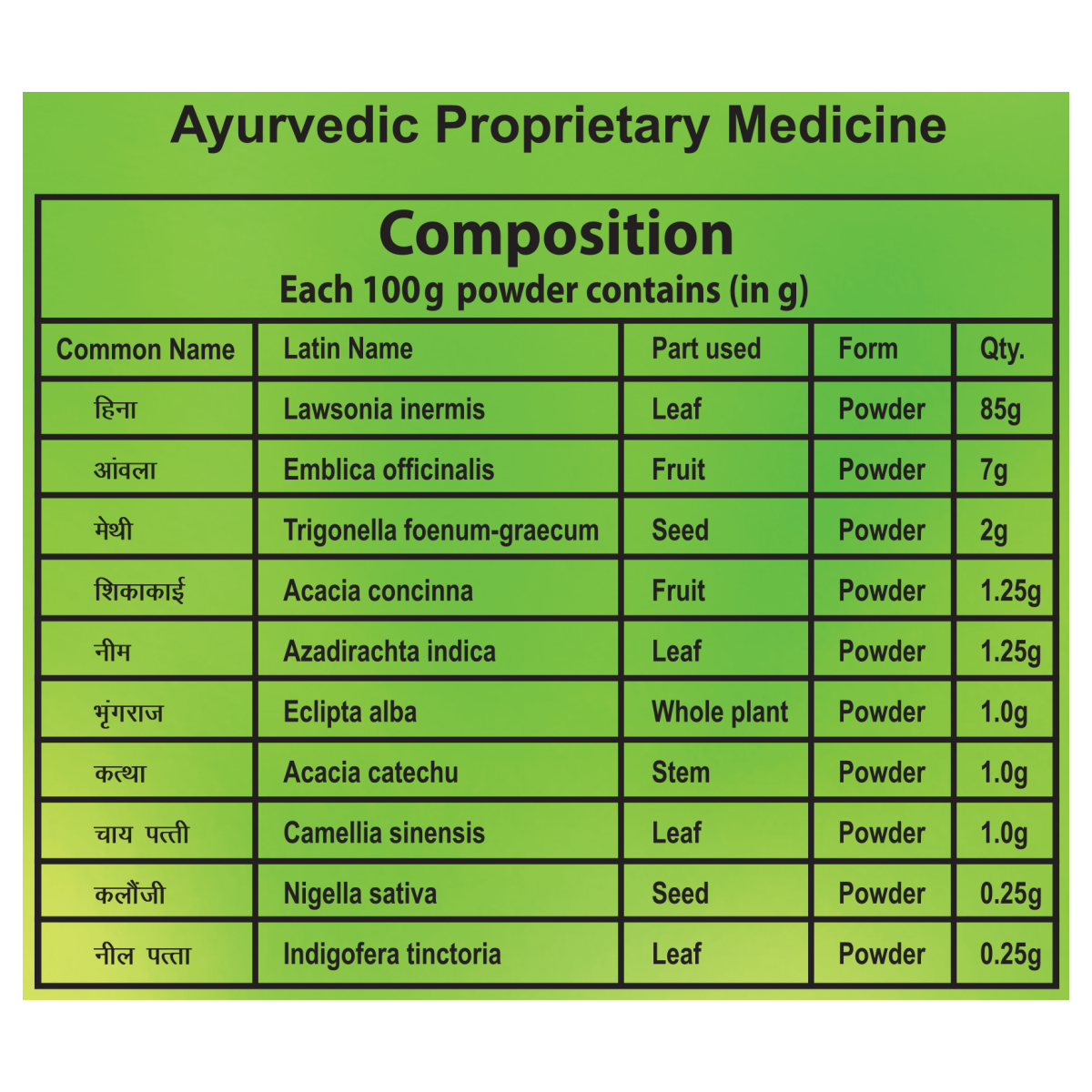 Patanjali Herbal Mehandi 150g