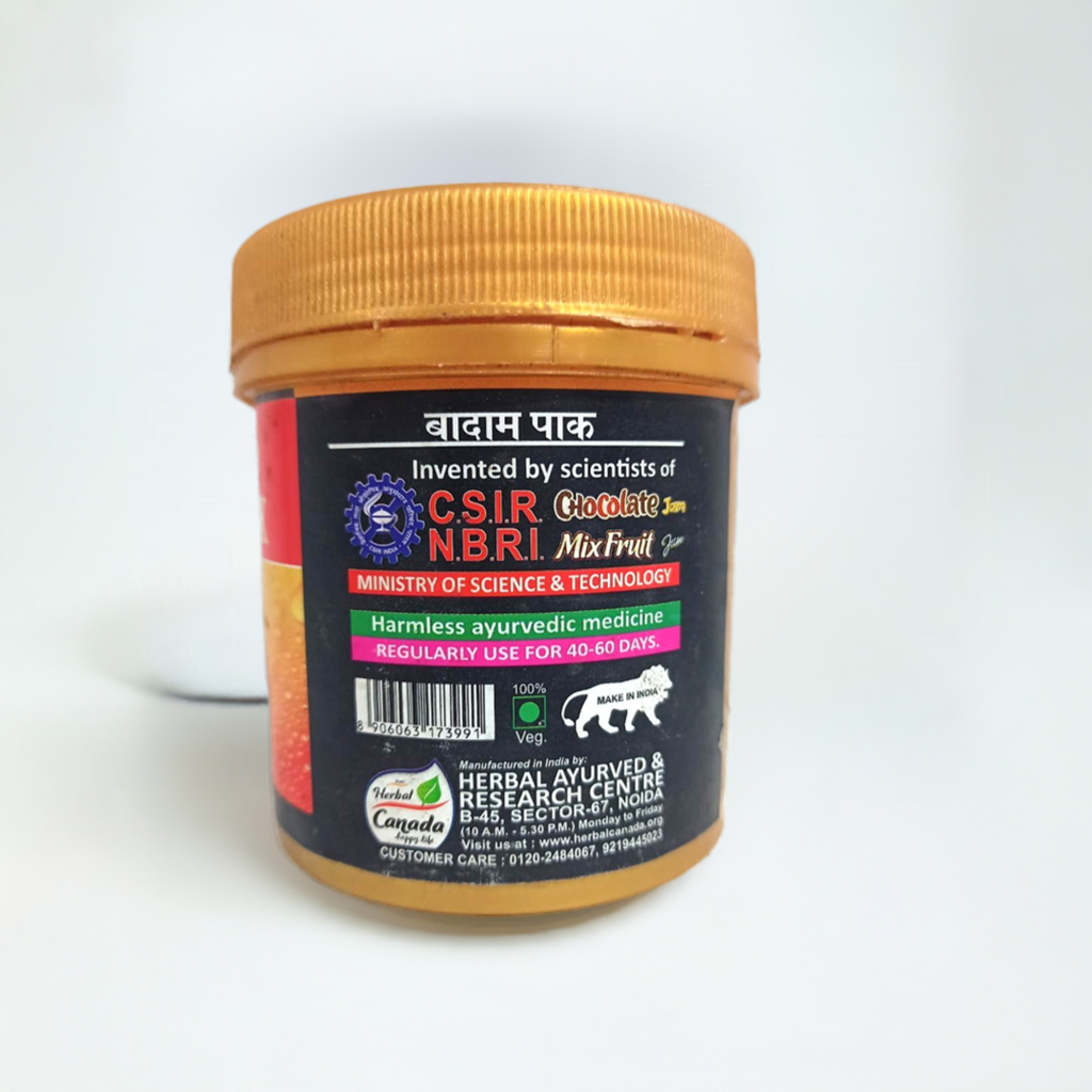 Herbal Canada Badam Pak 100g – Traditional Almond-Based Ayurvedic Blend
