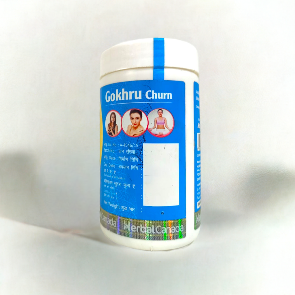 Herbal Canada Gokhru Churn 100g – Ayurvedic Herbal Powder for Daily Wellness