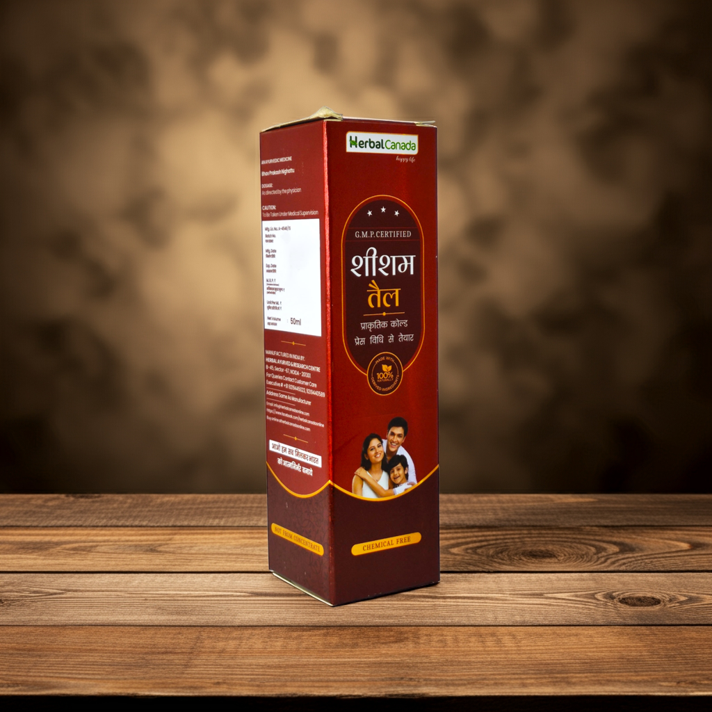 Herbal Canada Sheesham Tail 50ml - Natural Skin Oil
