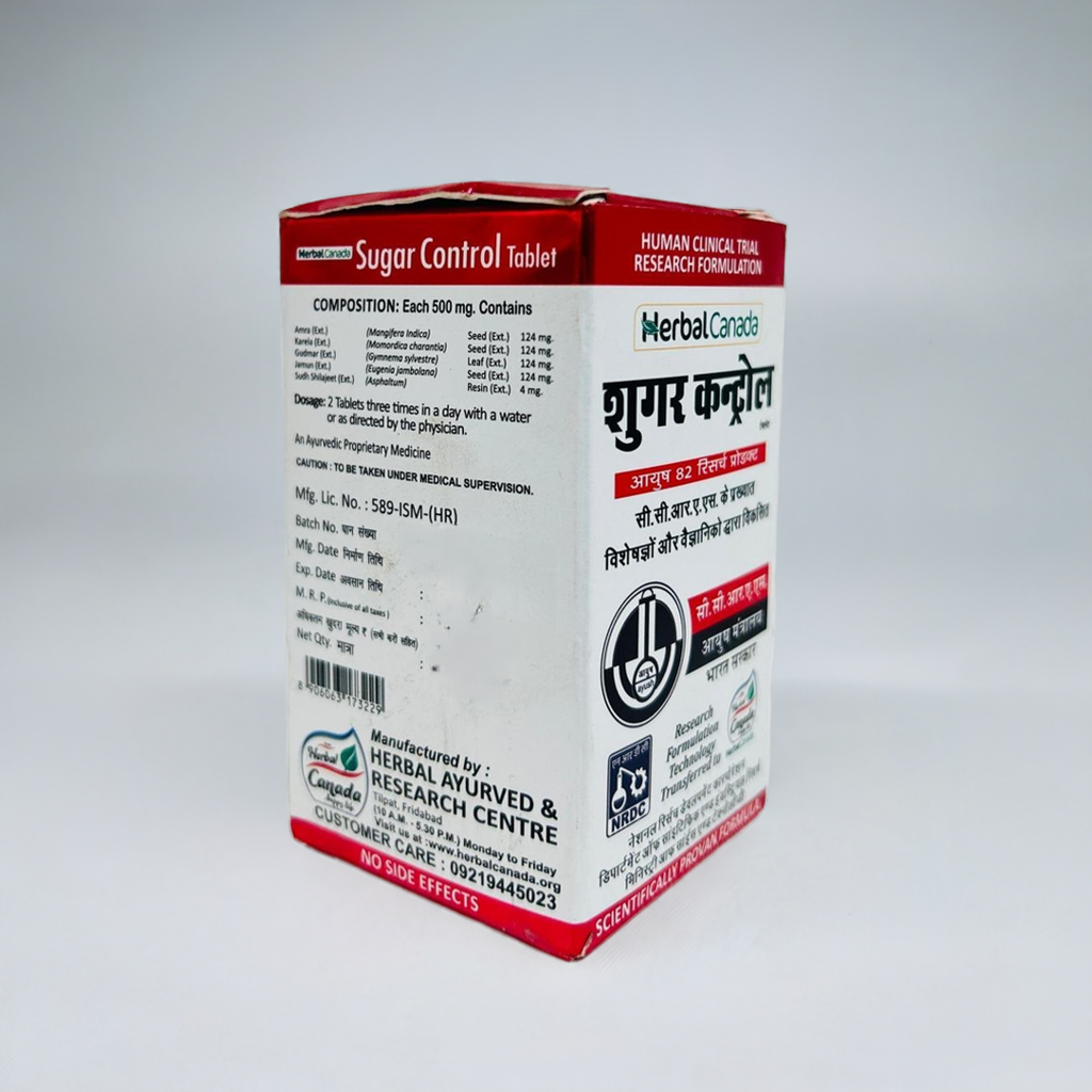 Herbal Canada Sugar Control 60 Tablet