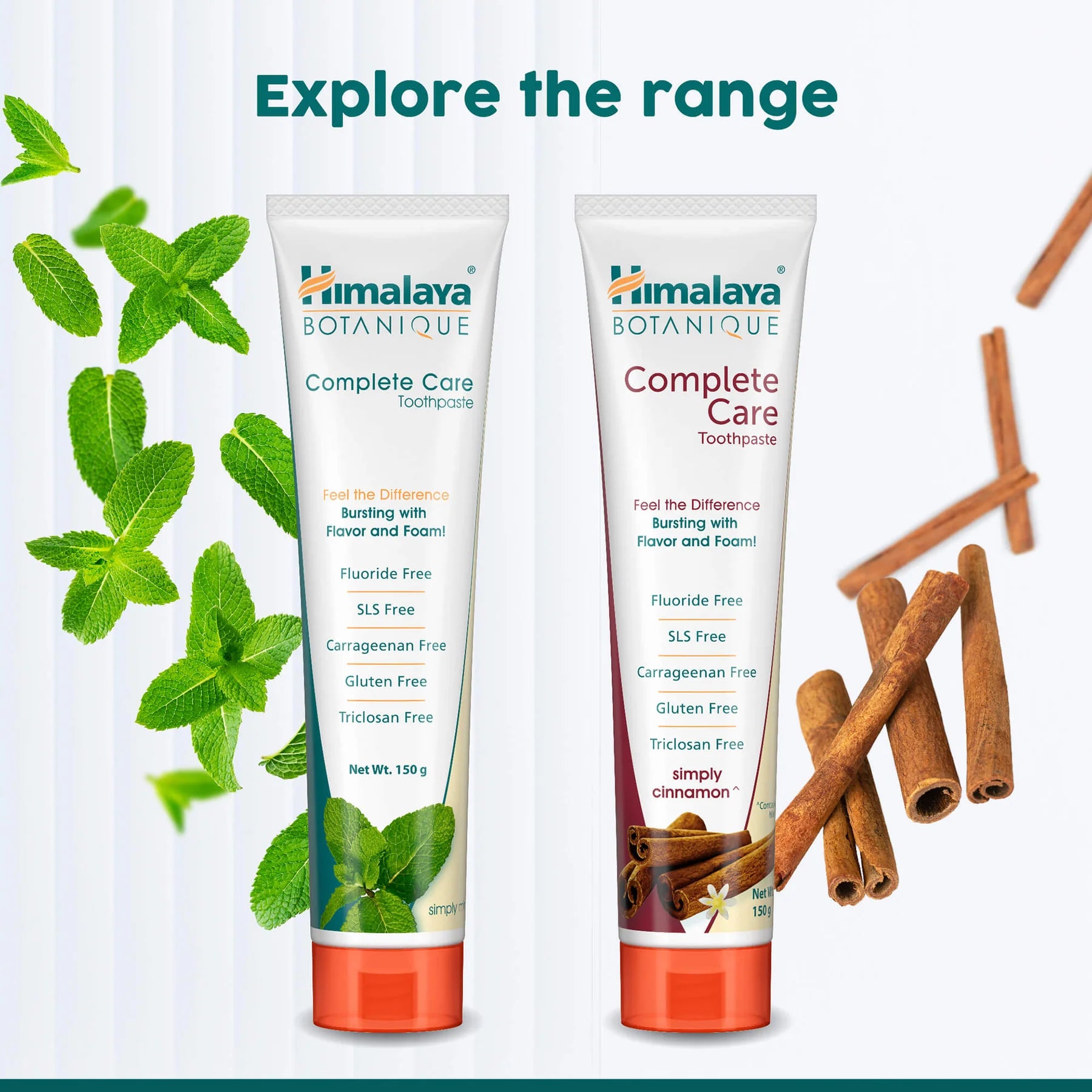 BOTANIQUE Complete Care Toothpaste (Simply Cinnamon) 150g